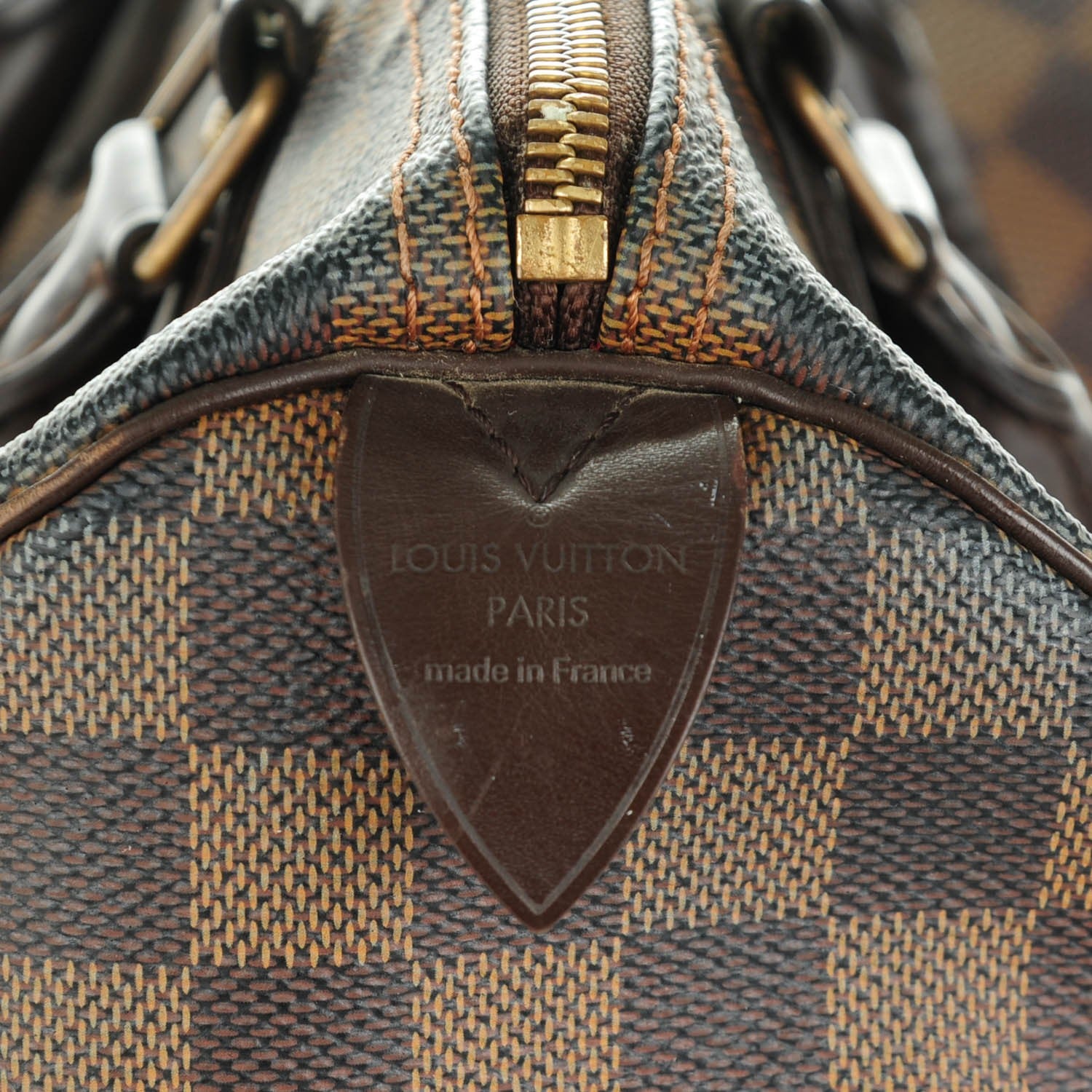 Louis Vuitton Damier Ebene Speedy 30 6 of 10