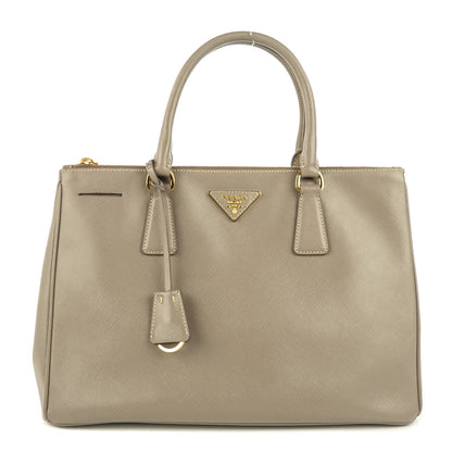 Prada Saffiano Medium Galleria Double Zip Tote Argilla 1 of 11