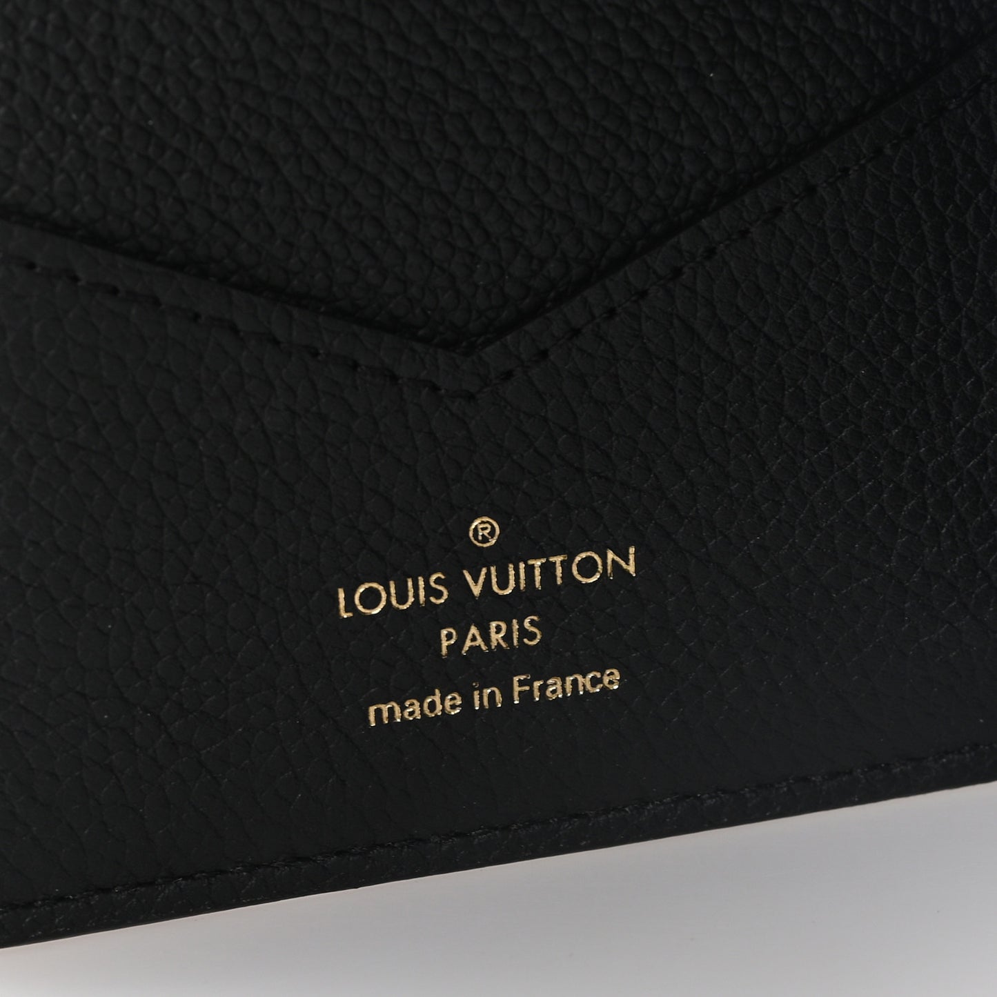 Empreinte Monogram Passport Cover Black