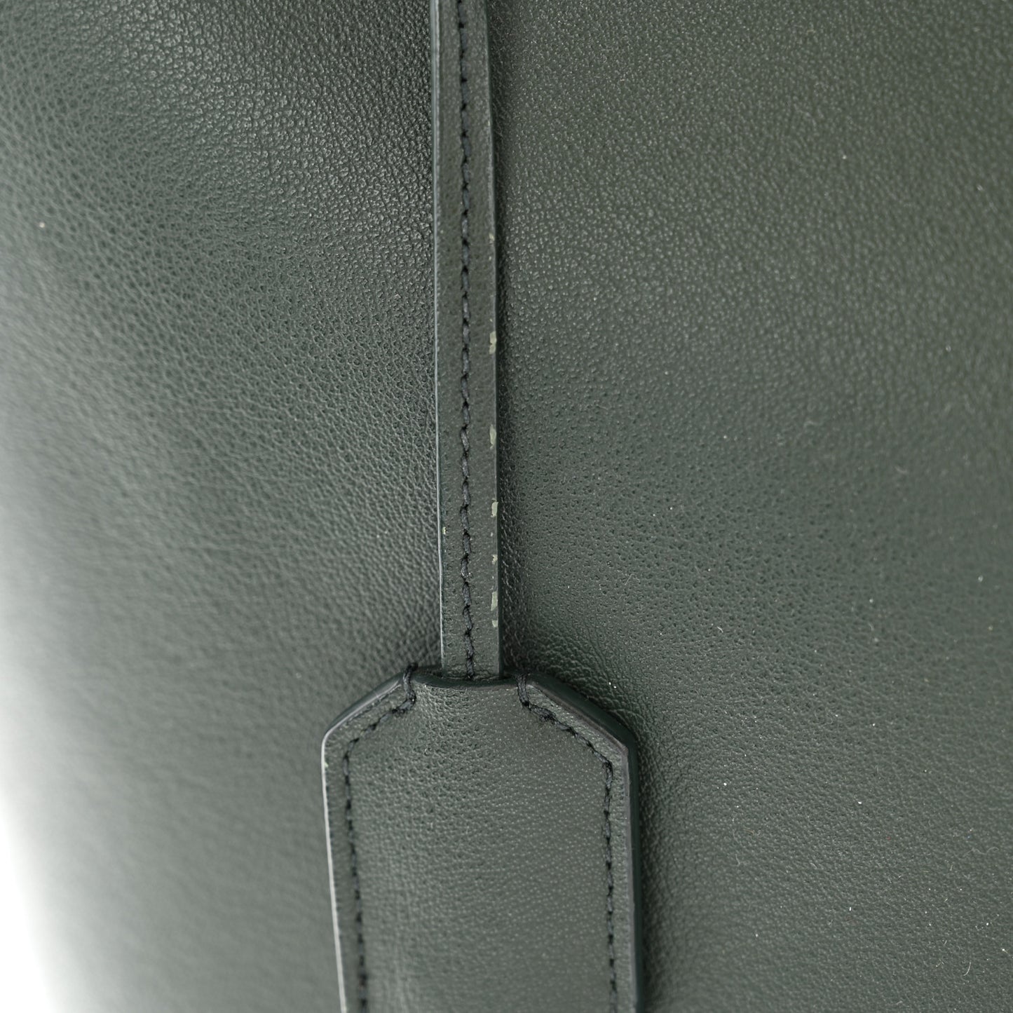 Calfskin Toy Shopping Tote Vert Fonce