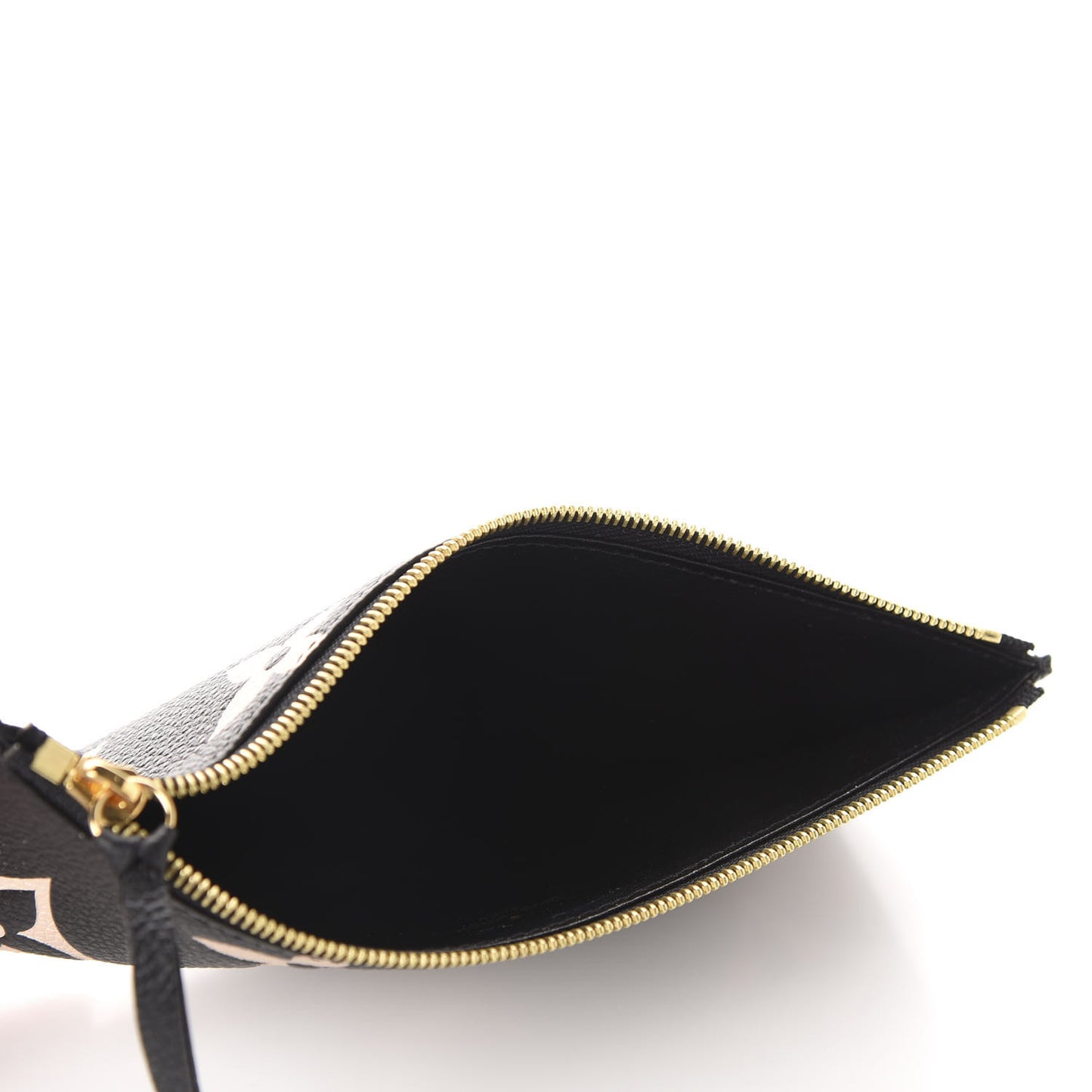 Empreinte Monogram Giant Crafty Pochette Felicie Zippered Insert Black
