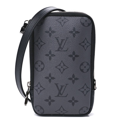 Louis Vuitton Monogram Eclipse Reverse Double Phone Pouch 1 of 13