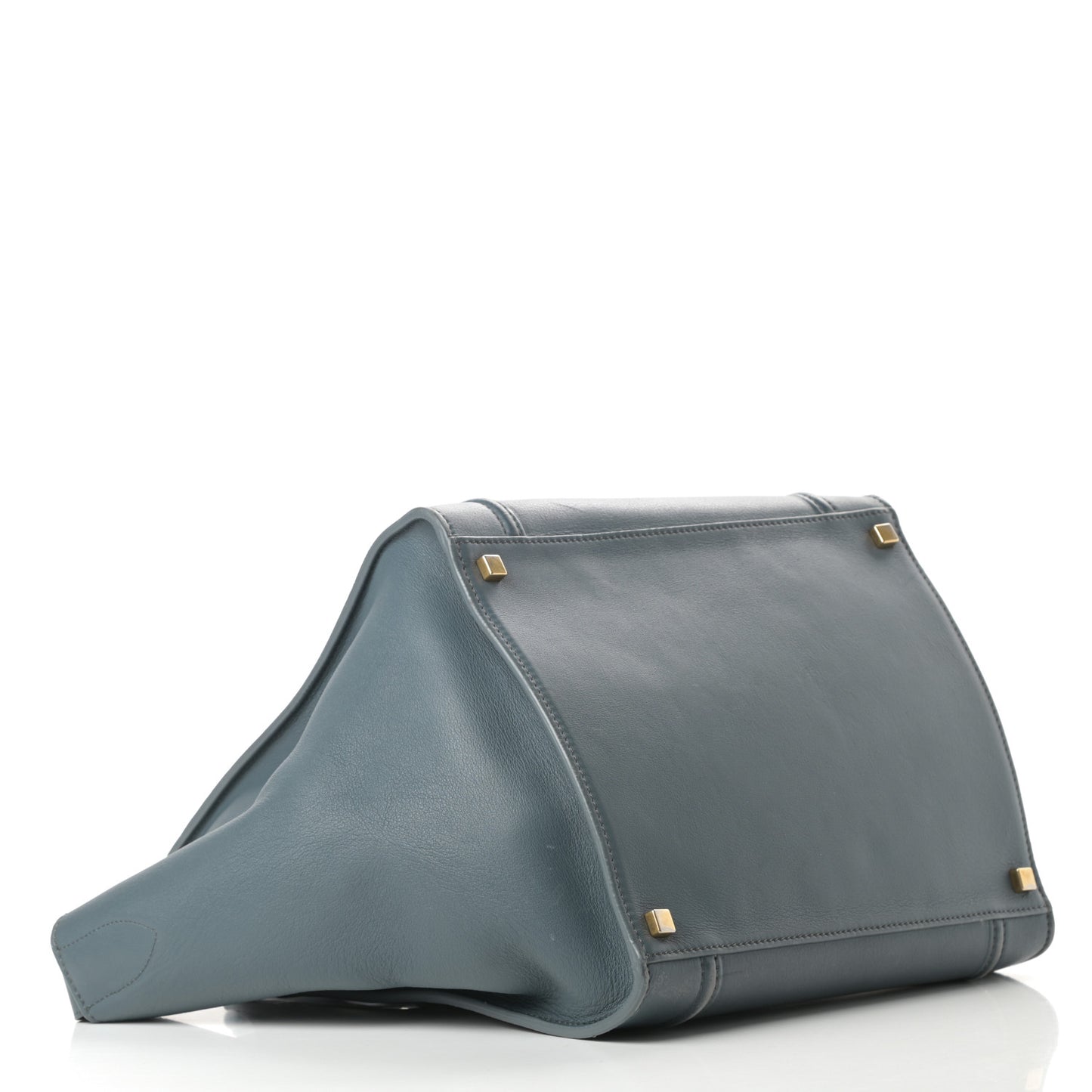 Supple Calfskin Medium Phantom Luggage Slate Blue