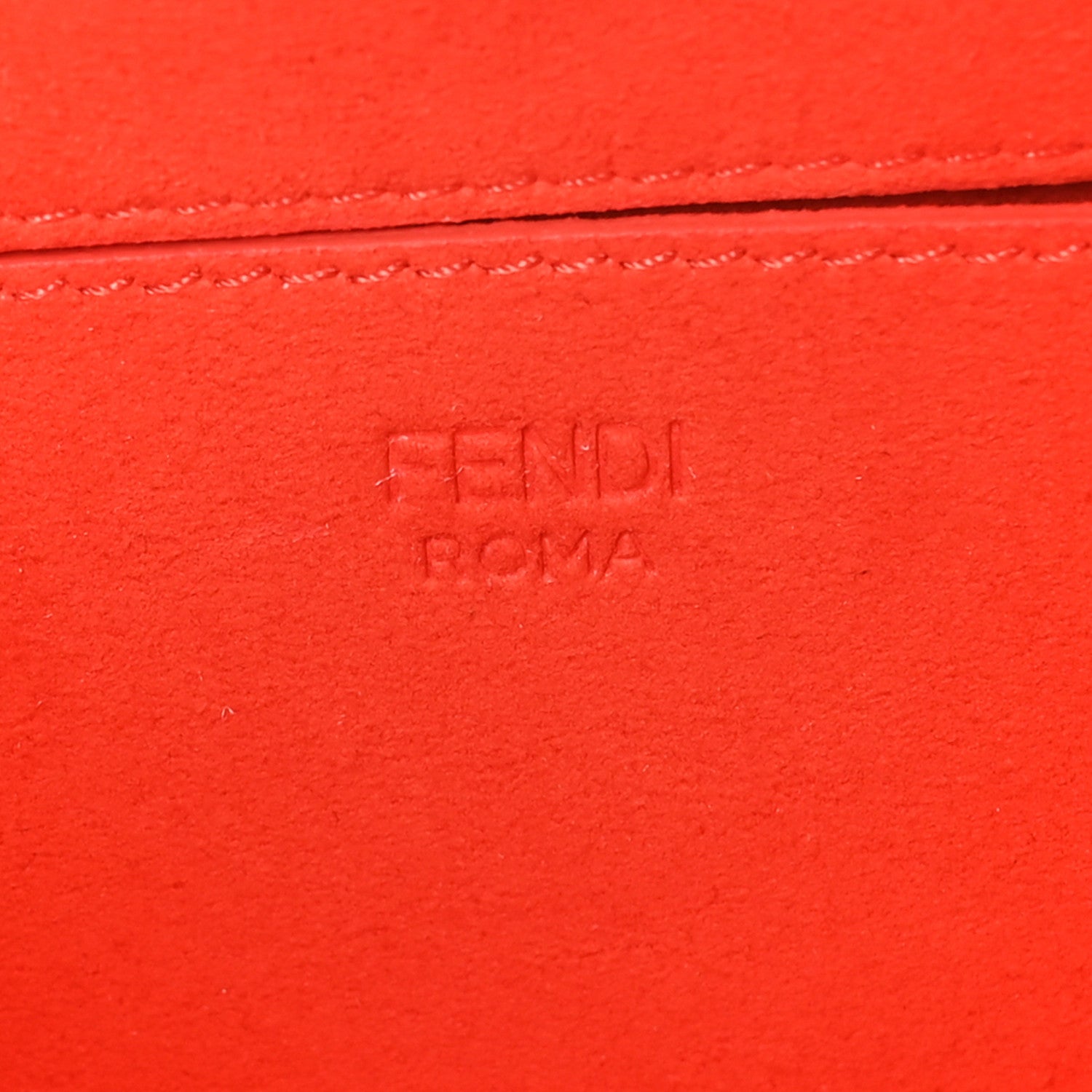 Fendi Technical Fabric FF Midi Chain Baguette Tulipano 6 of 9