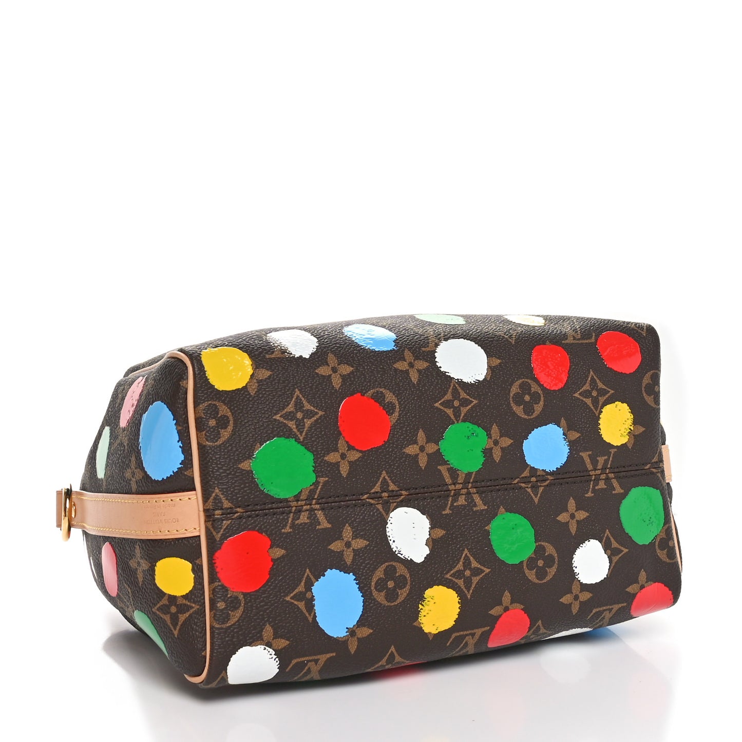 LV X YK Monogram Speedy Bandouliere 25 Multicolor