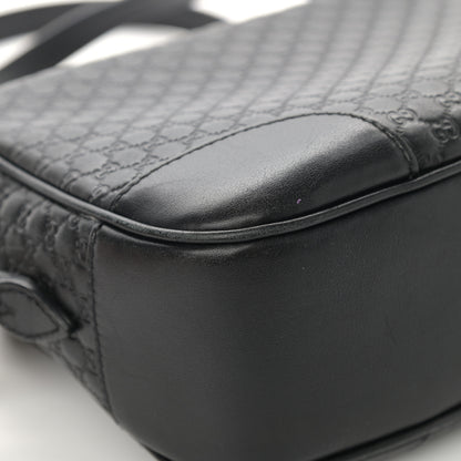 Gucci Microguccissima Mini Bree Messenger Bag Black 9 of 18