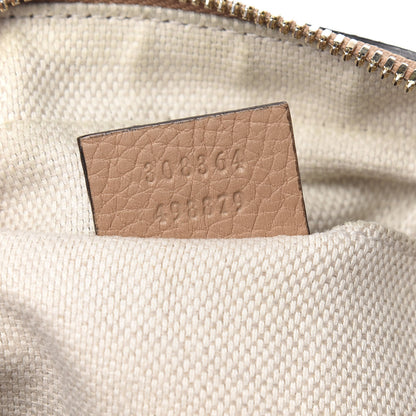 Gucci Pebbled Calfskin Small Soho Disco Bag Rose Beige 7 of 14