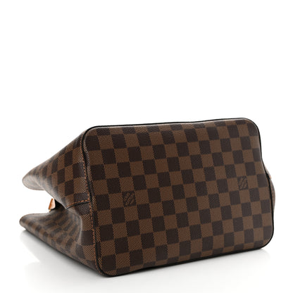Louis Vuitton Damier Ebene Neonoe MM Safran 4 of 10