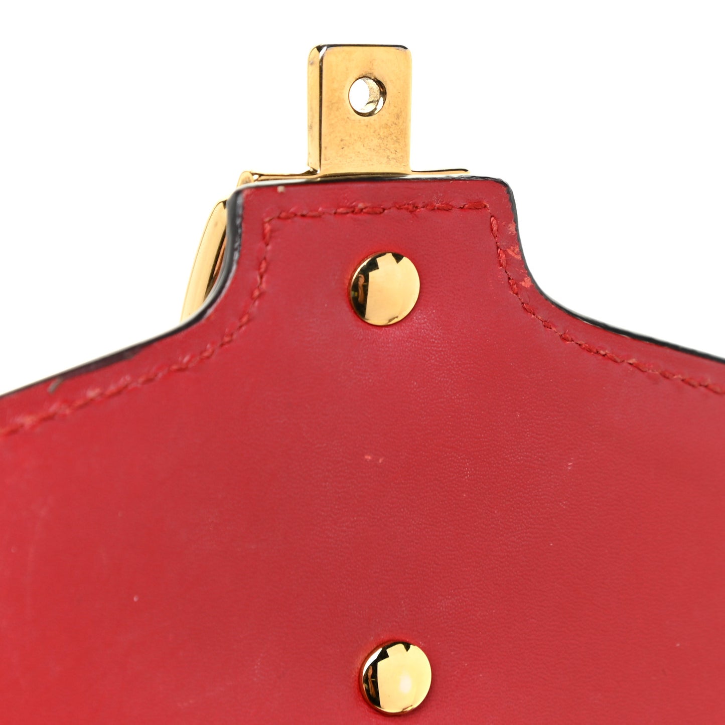 Calfskin Small Sylvie Shoulder Bag Hibiscus Red