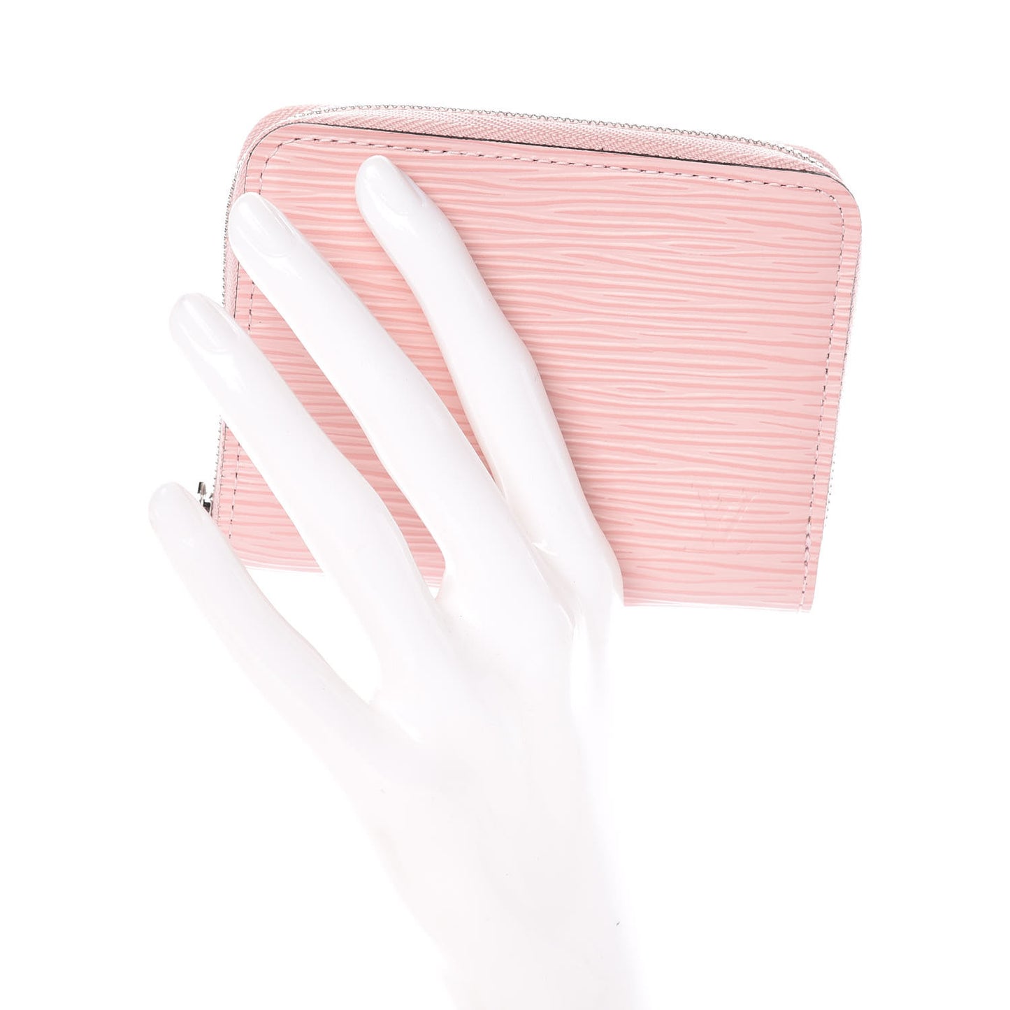 Epi Zippy Coin Purse Rose Ballerine