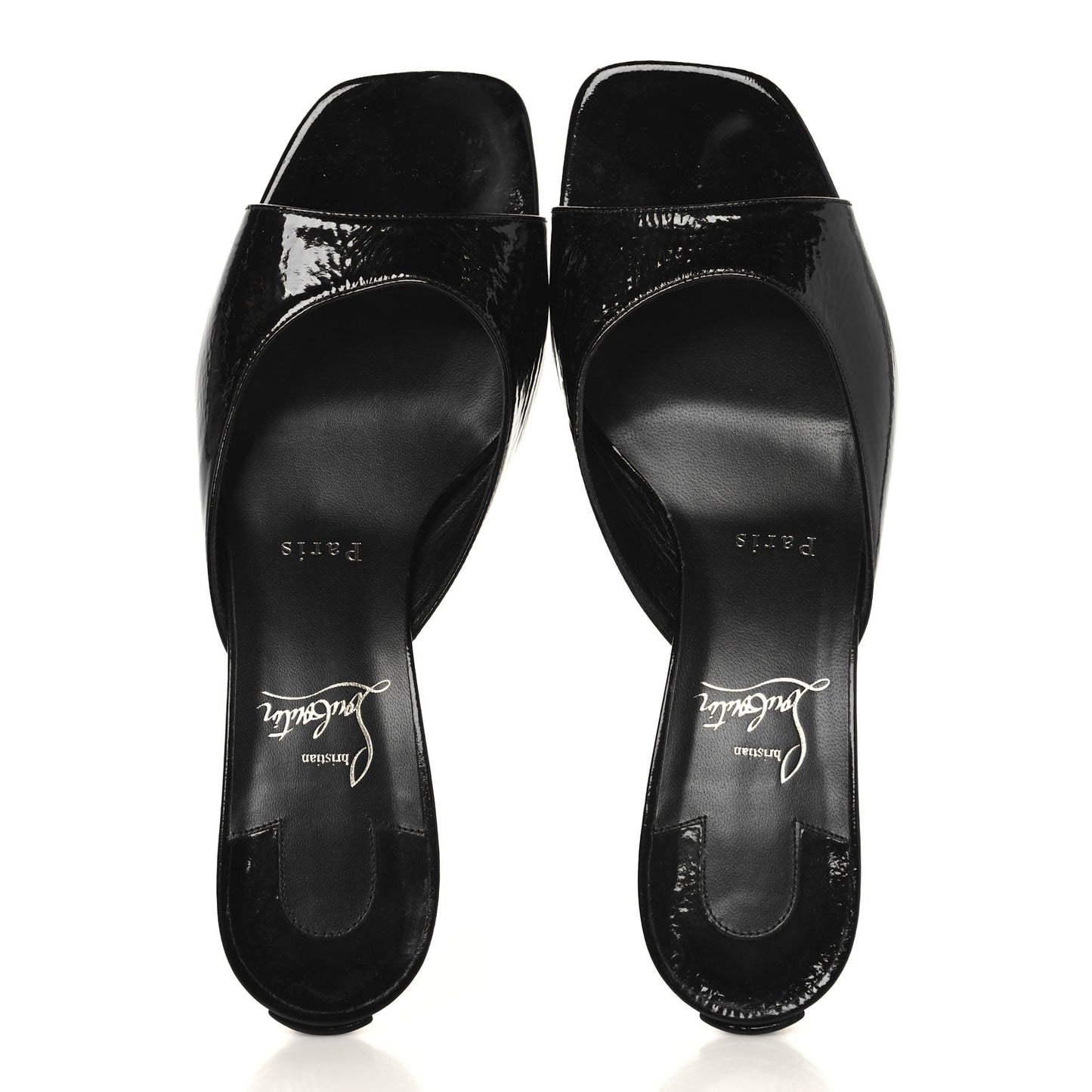 Patent Condora 55 Mules 38 Black