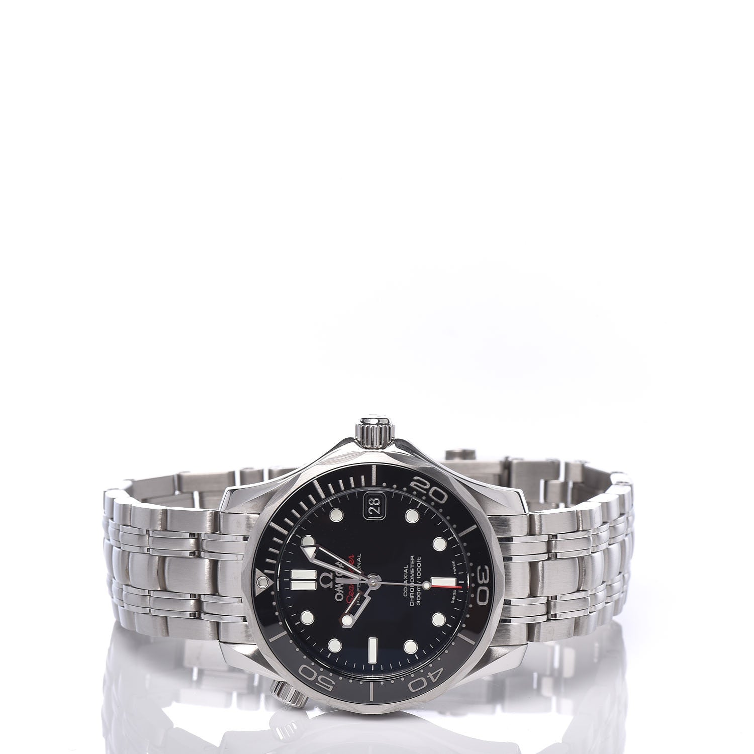 Omega Stainless Steel 36mm Seamaster Co-Axial Automatic Watch Black 212.30.36.20.01.002 3 of 8