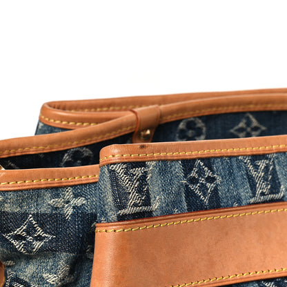 Louis Vuitton Denim Raye Porte Epaule MM 9 of 9