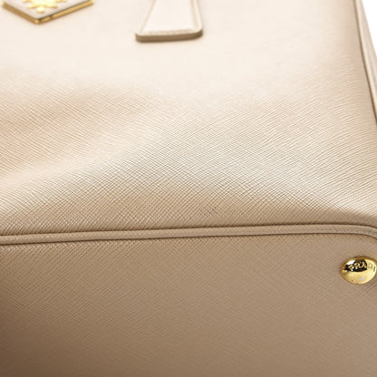 Prada Saffiano Medium Galleria Double Zip Tote Sabbia 13 of 15