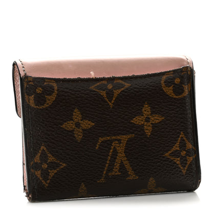 Louis Vuitton Monogram Zoe Wallet Rose Ballerine 3 of 12