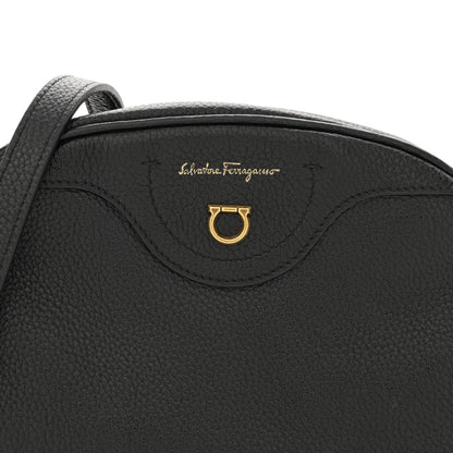 Salvatore Ferragamo Calfskin Travel Camera Crossbody Bag Black 8 of 12