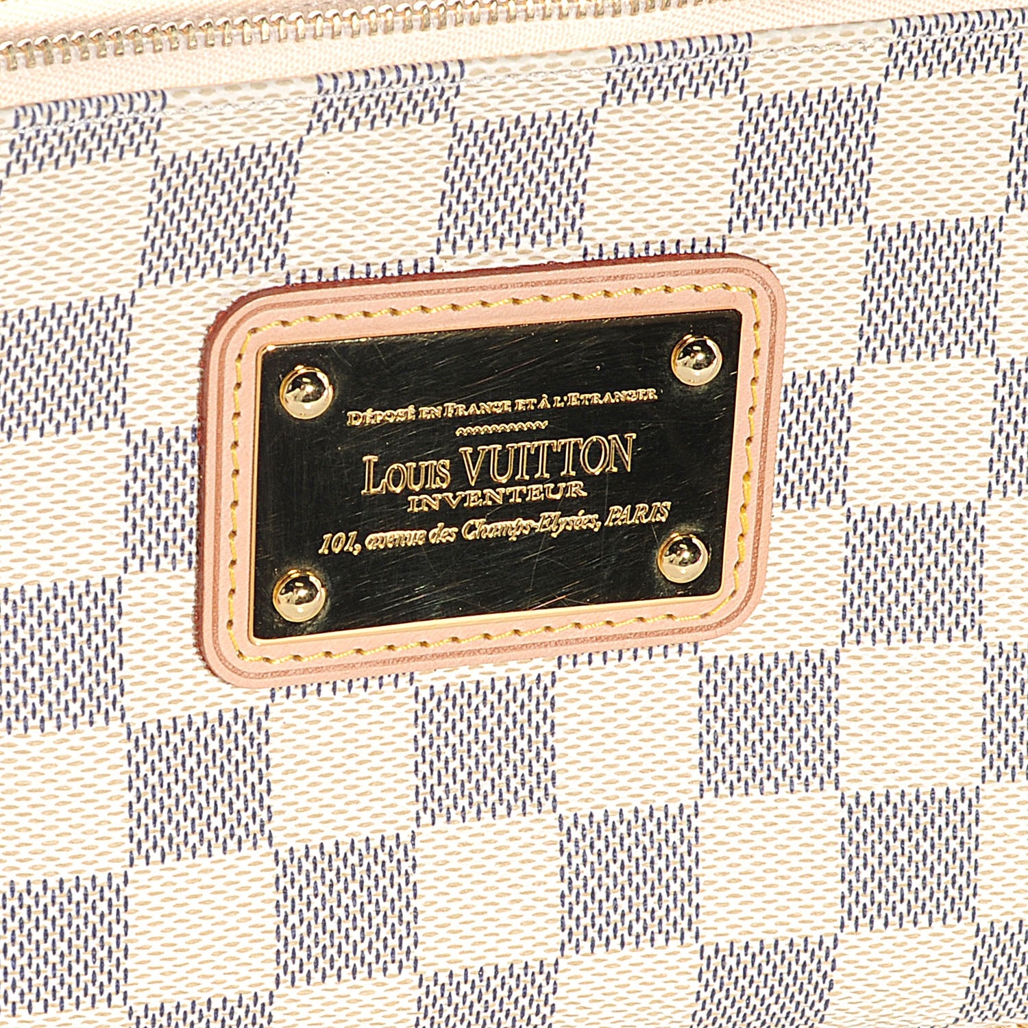 Louis Vuitton Damier Azur Eva Clutch 7 of 10