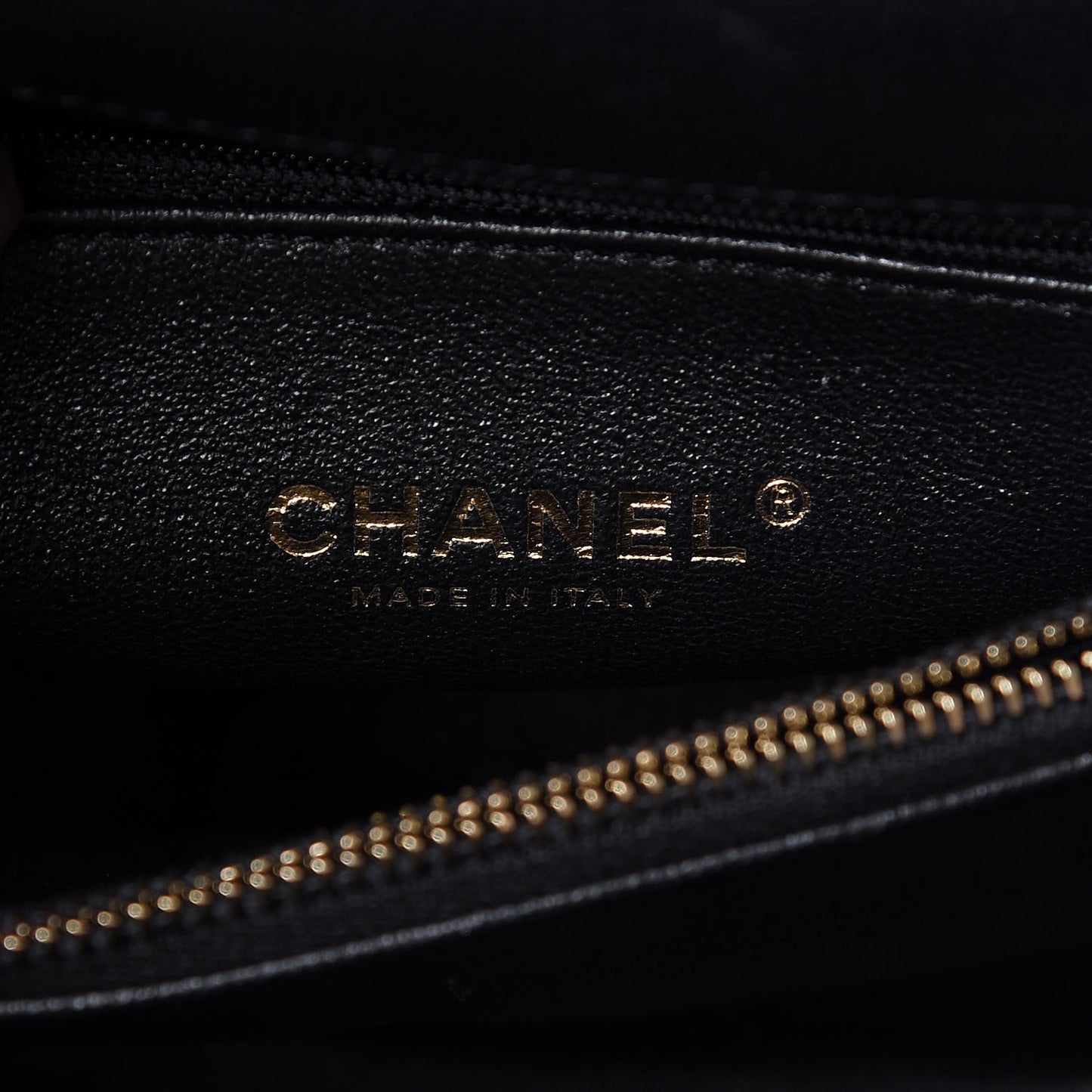 Caviar Lizard Quilted Small Coco Handle Flap Black