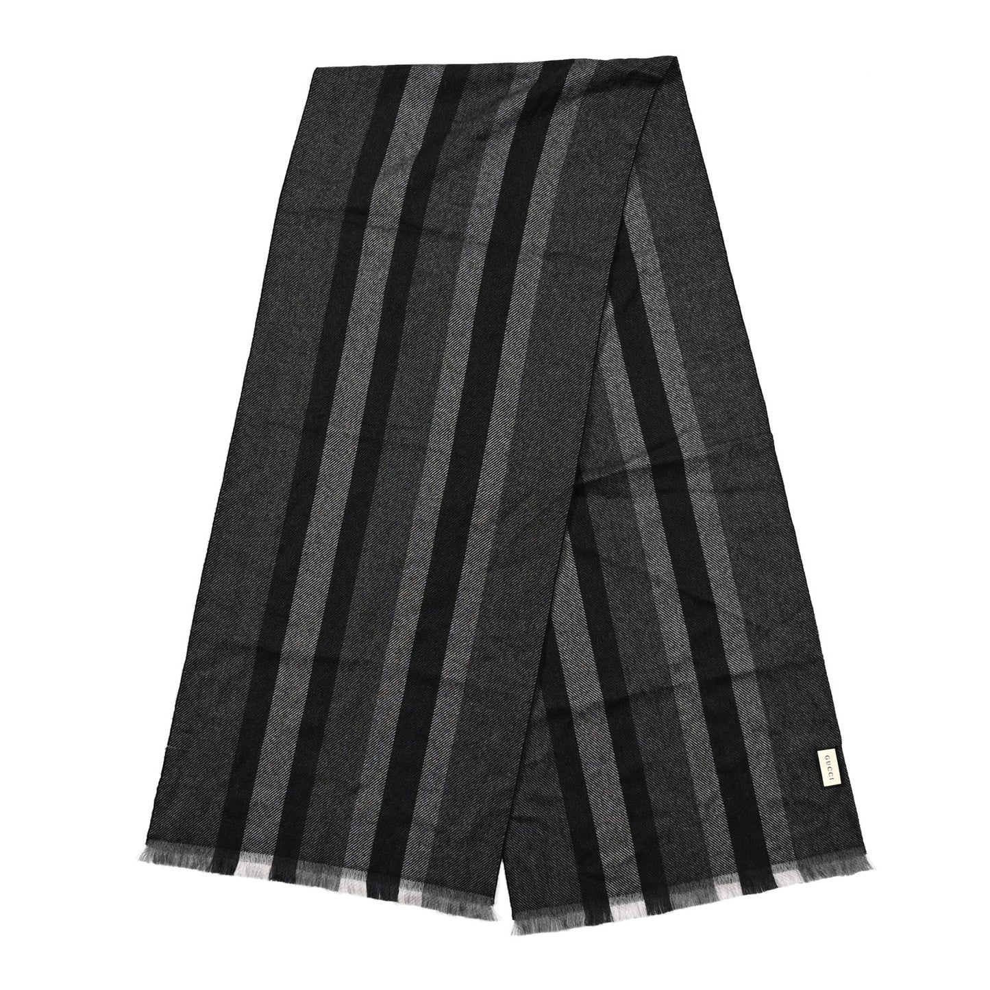 Wool Junweb Scarf Flannel Grey