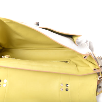 Proenza Schouler Lambskin Large PS1 Satchel Gray Banana 5 of 9