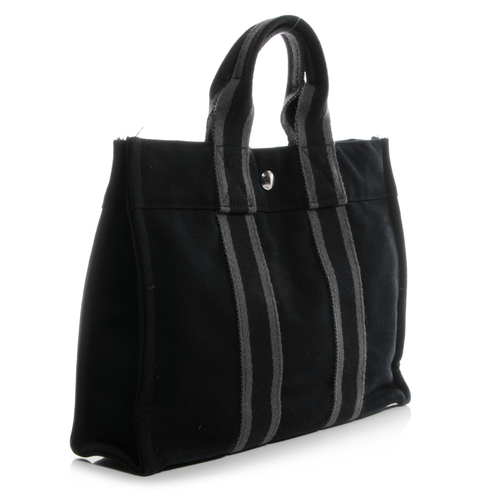 Hermes Canvas Fourre Tout PM Black 3 of 8