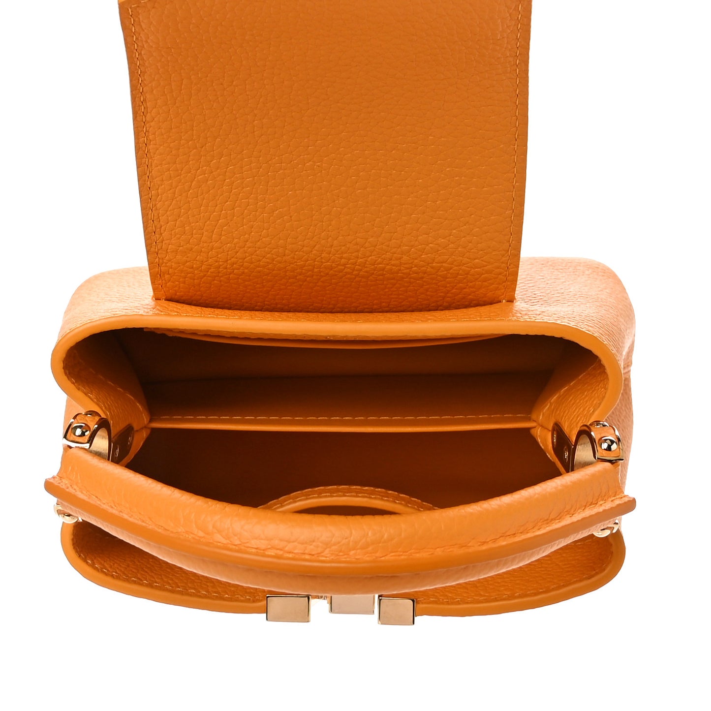 Taurillon Mini Capucines Sunbeam Yellow