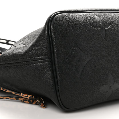 Louis Vuitton Empreinte Monogram Giant Wild at Heart Neverfull MM Black 8 of 9