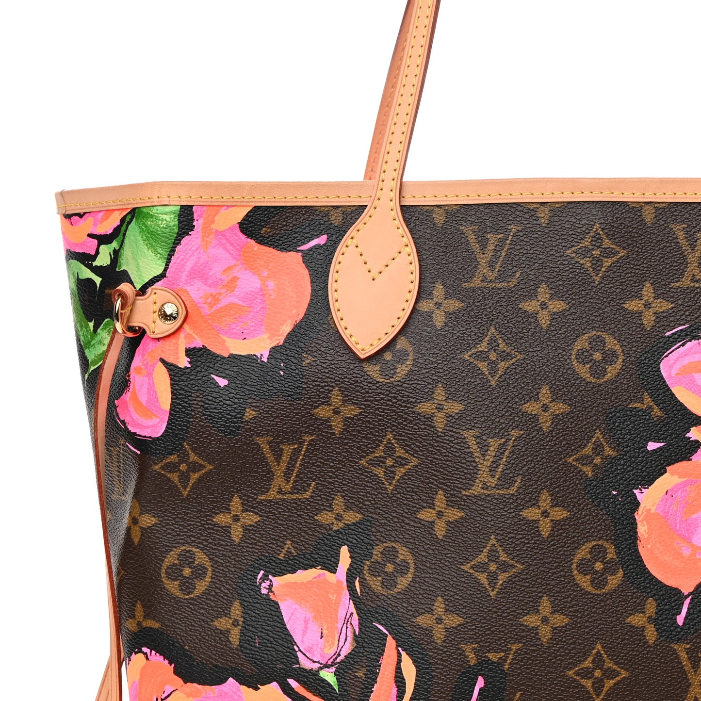 Monogram Roses Neverfull MM