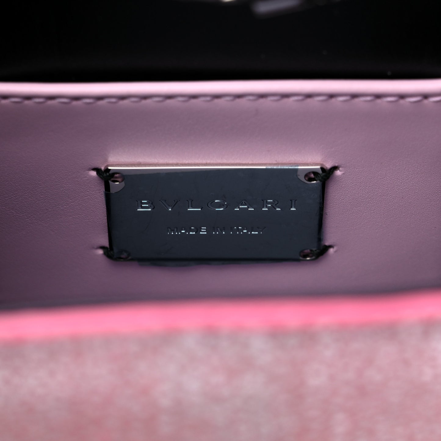 Calfskin Galuchat Serpenti Forever Crossbody Pink