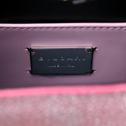 Bulgari Calfskin Galuchat Serpenti Forever Crossbody Pink 6 of 8