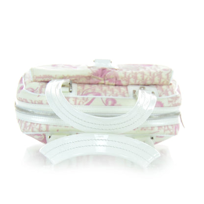 Christian Dior Canvas Monogram Floral Bowler Pink 4 of 11