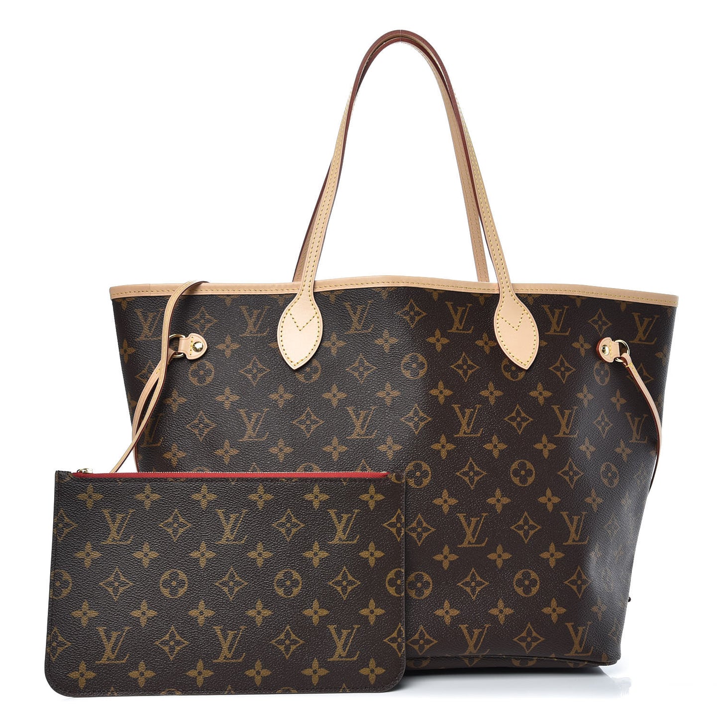 Monogram Neo Neverfull MM Cherry