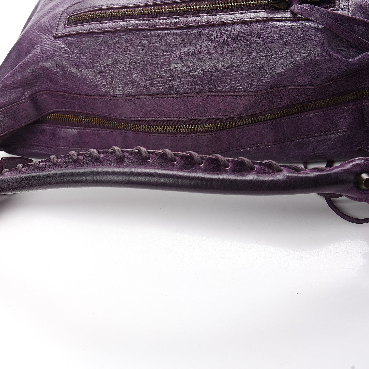Balenciaga Agneau Classic Hardware Day Hobo Raisin 9 of 9