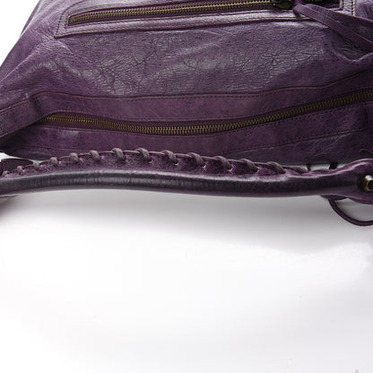 Balenciaga Agneau Classic Hardware Day Hobo Raisin 9 of 9