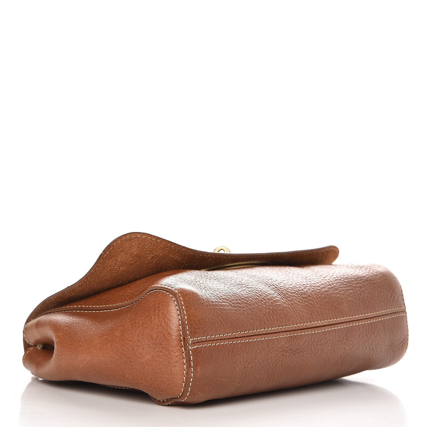 Mulberry Natural Calfskin Small Lily Flap Oak 4 of 11