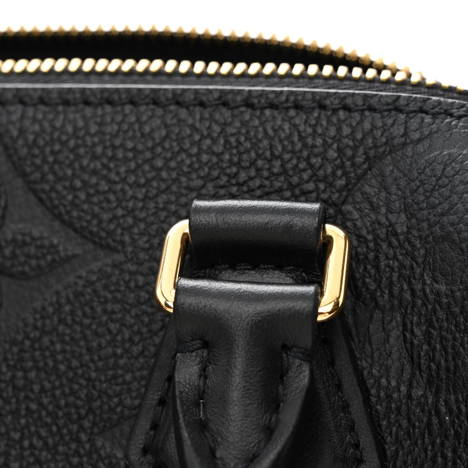 Louis Vuitton Empreinte Monogram Giant Speedy Bandouliere 20 Black 11 of 12