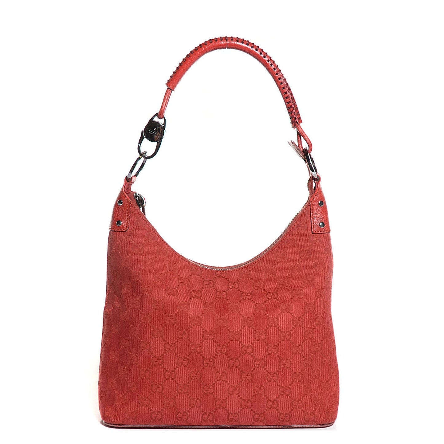 Monogram Shoulder Bag Red