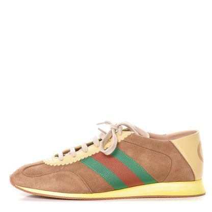 Gucci Suede Web Womens Rocket Sneakers 41 Nocciola Burro 1 of 17