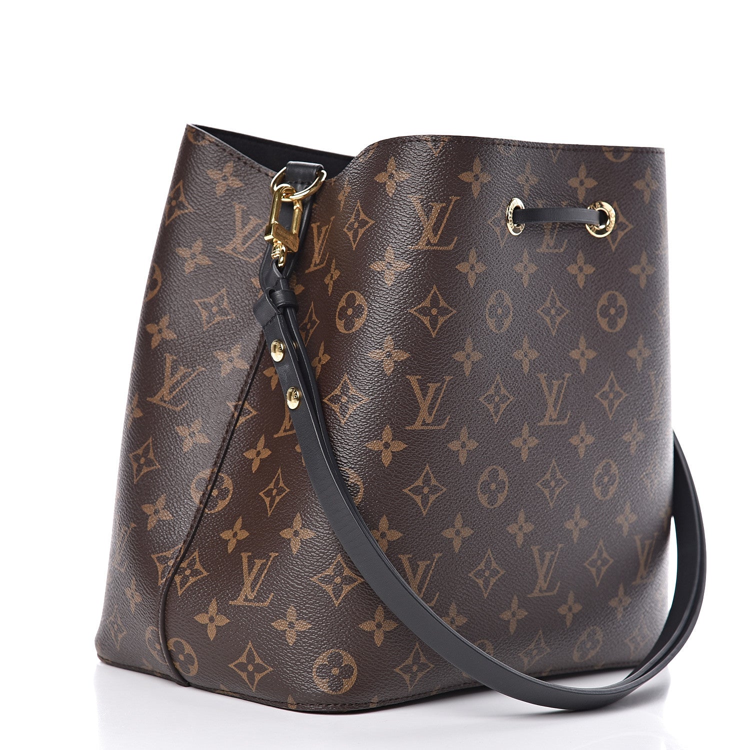 Louis Vuitton Monogram Neonoe MM Black 3 of 10