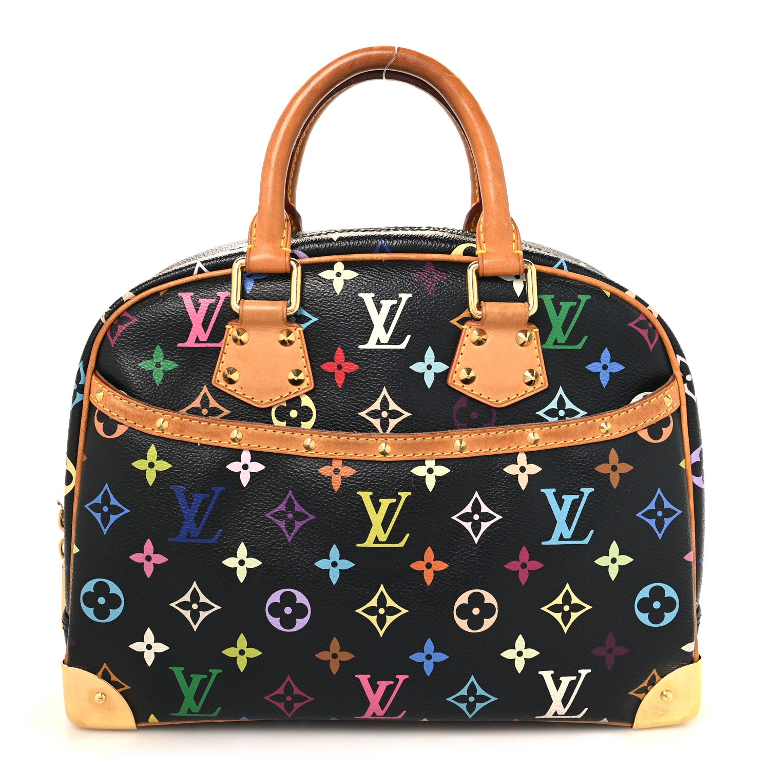 Louis Vuitton Monogram Multicolor Trouville Black 1 of 12