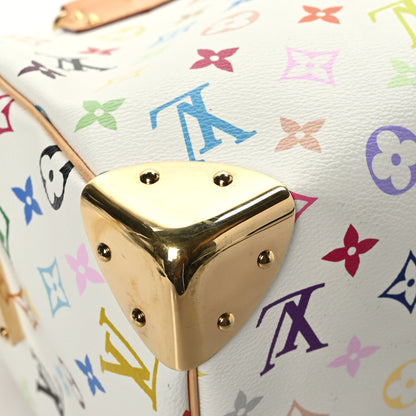 Louis Vuitton Monogram Multicolor Speedy 30 White 8 of 10