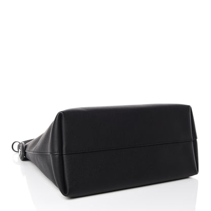 Louis Vuitton Calfskin Lockme Hobo Black 4 of 13