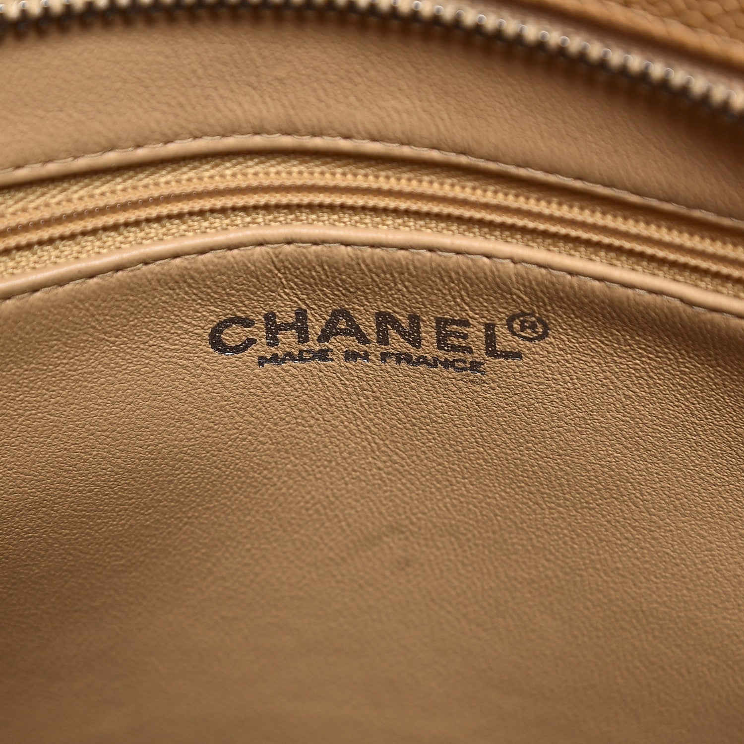 Chanel Caviar Quilted Medallion Tote Beige 6 of 14