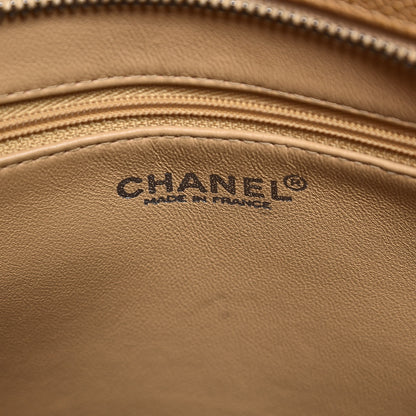 Chanel Caviar Quilted Medallion Tote Beige 6 of 14