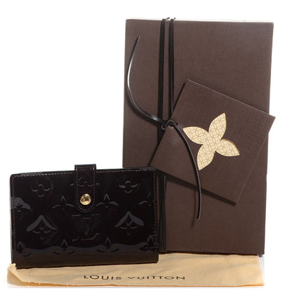 Louis Vuitton Vernis French Purse Wallet Amarante 5 of 9