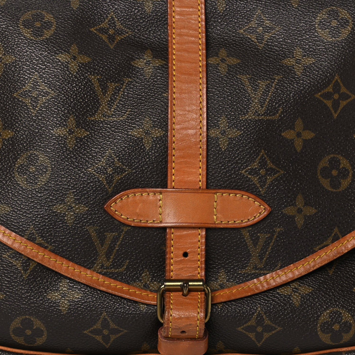 Louis Vuitton Monogram Saumur 30 8 of 10