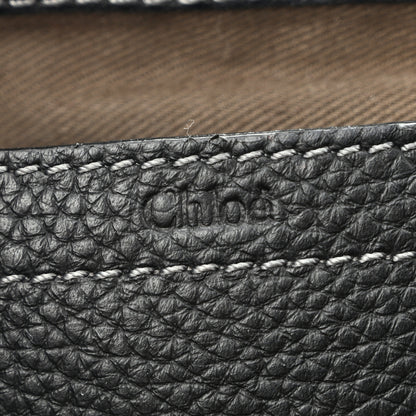 Chloe Grained Calfskin Small Marcie Saddle Bag Black 6 of 15