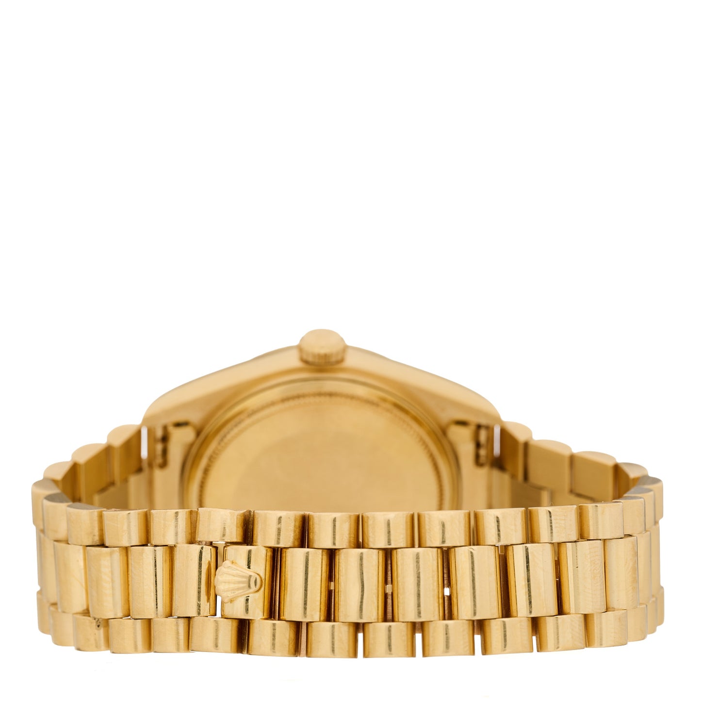 18K Yellow Gold Diamond 36mm Oyster Perpetual Day-Date President Watch Champagne 18038