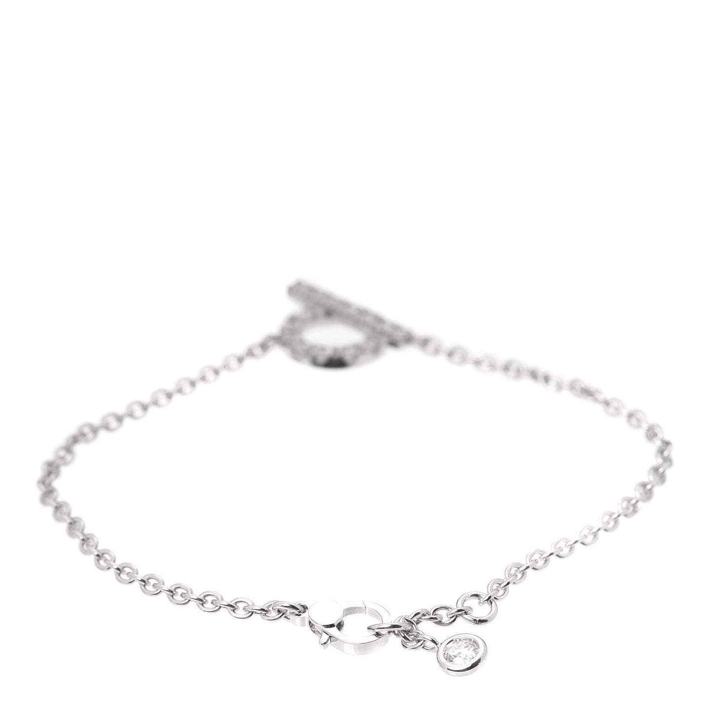 18K White Gold Diamond Finesse Bracelet SH