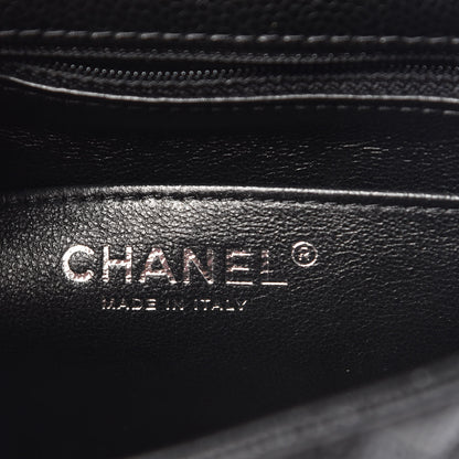 Chanel Caviar Quilted Mini Square Flap Black 7 of 11